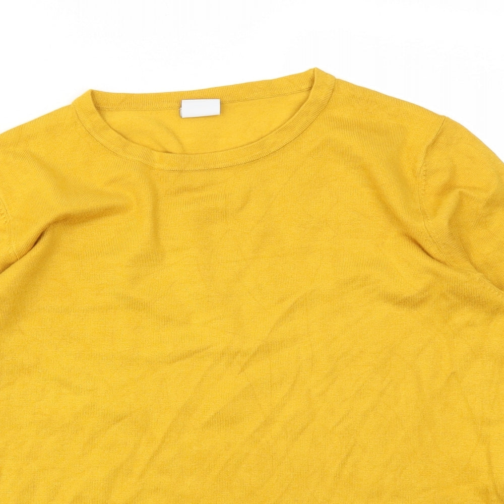 Stack shop Womens Yellow   Pullover Jumper Size M