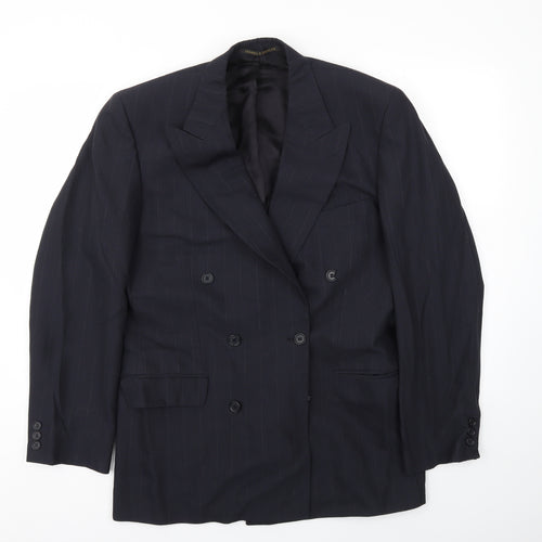 M&S Mens Blue   Jacket Blazer Size 38