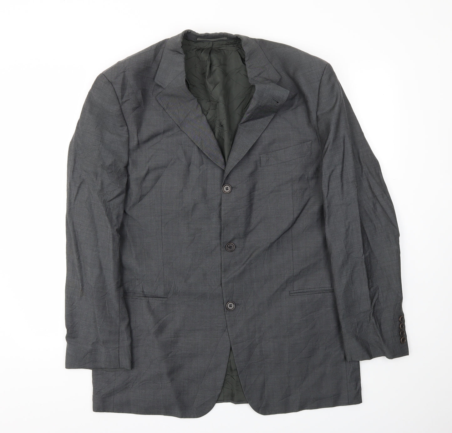 HUGO BOSS Mens Grey   Jacket Blazer Size 44