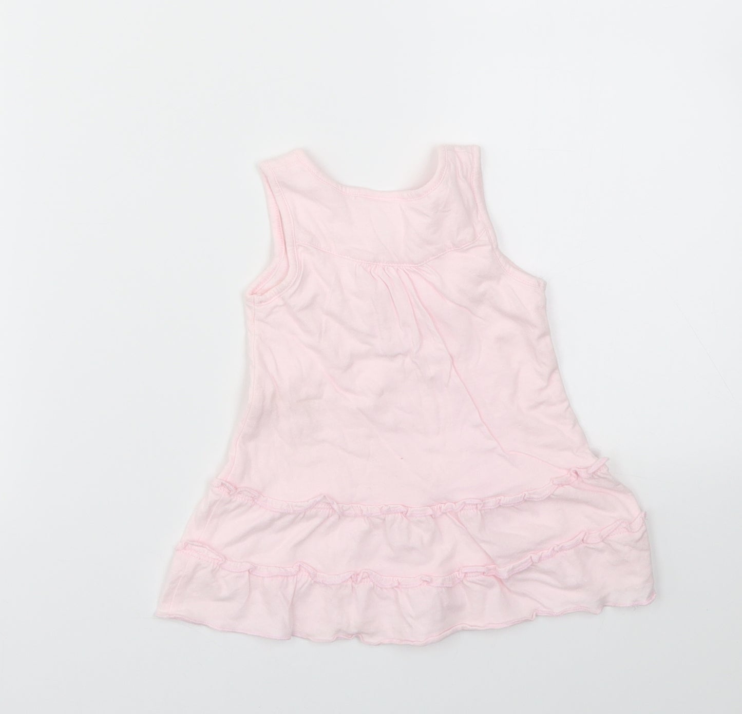 Little by Little Girls Pink   Fit & Flare  Size 6-9 Months