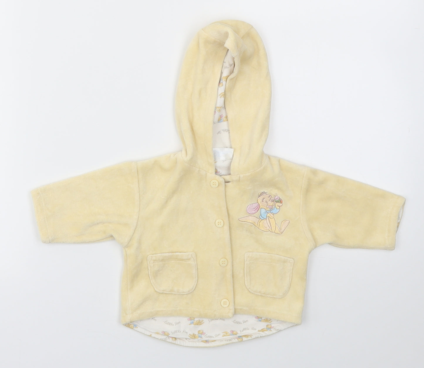 Disney Girls Yellow   Basic Jacket Jacket Size 3-6 Months