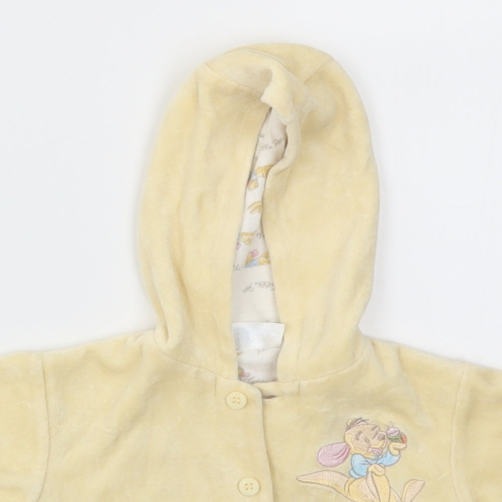 Disney Girls Yellow   Basic Jacket Jacket Size 3-6 Months