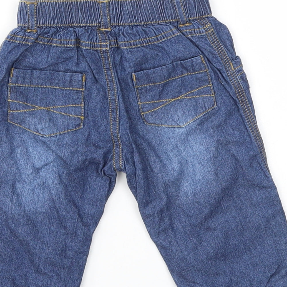 George Boys Blue   Capri Jeans Size 6-9 Months
