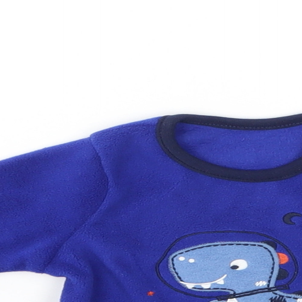 George Boys Blue   Basic T-Shirt Size 0-3 Months