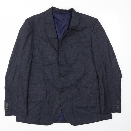 M&S Mens Blue   Jacket Blazer Size 42