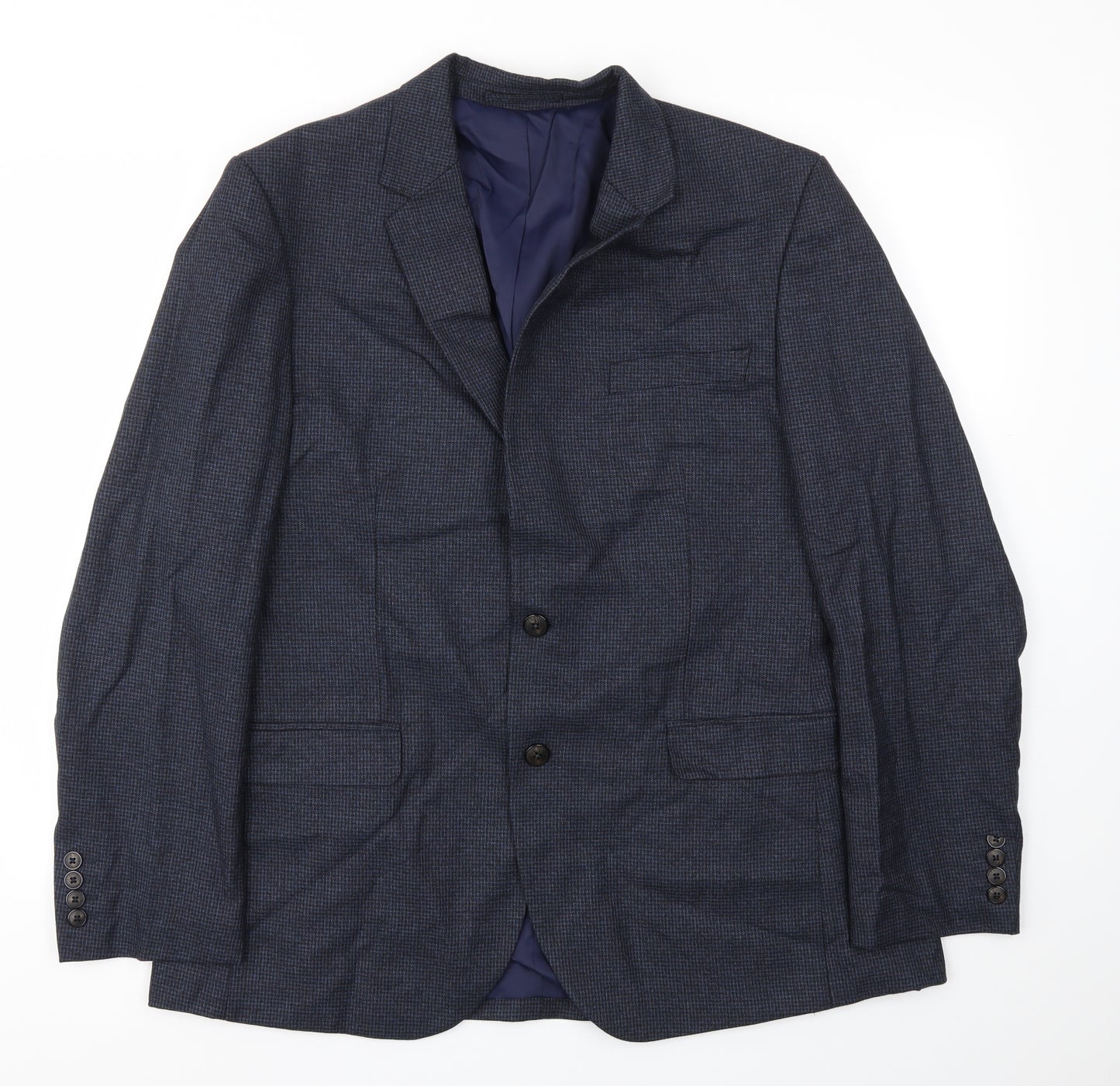 M&S Mens Blue   Jacket Blazer Size 42