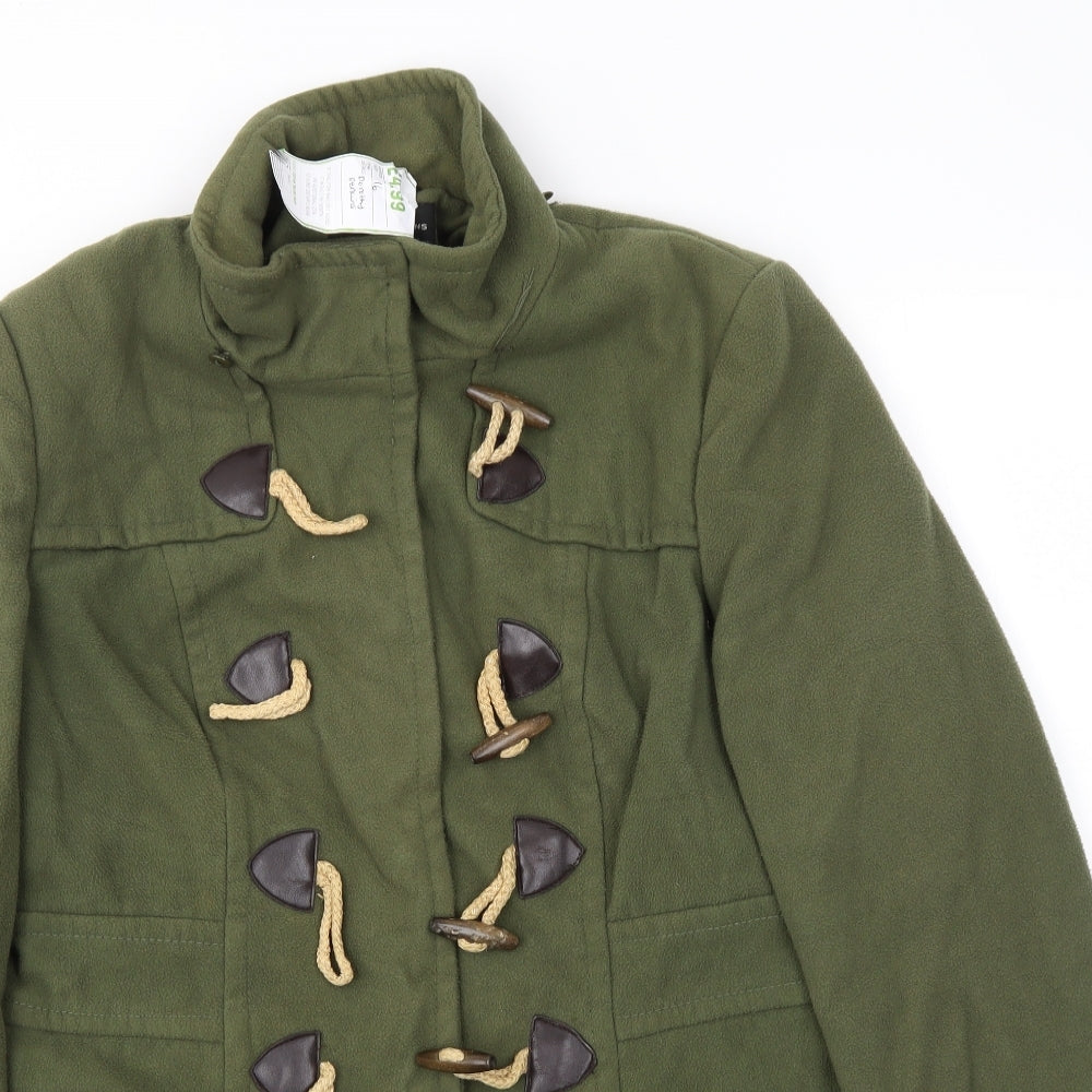 Dorothy Perkins Womens Green   Jacket Coat Size 16