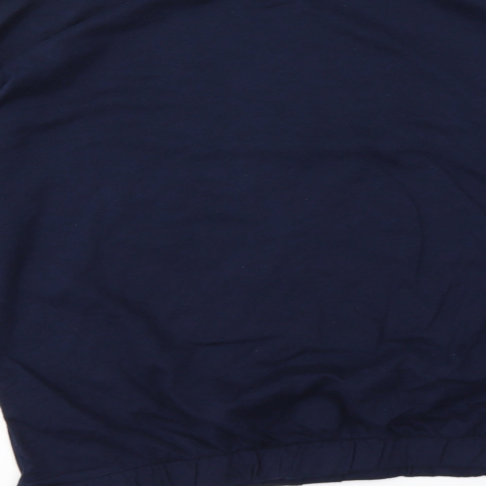 M&S Womens Blue   Basic T-Shirt Size 16
