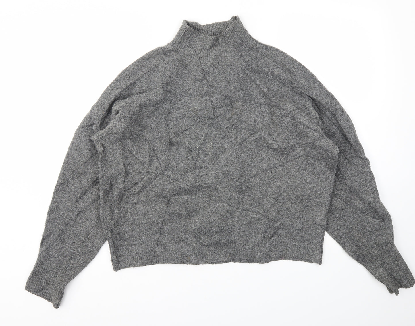 H&M Womens Grey   Pullover Jumper Size S