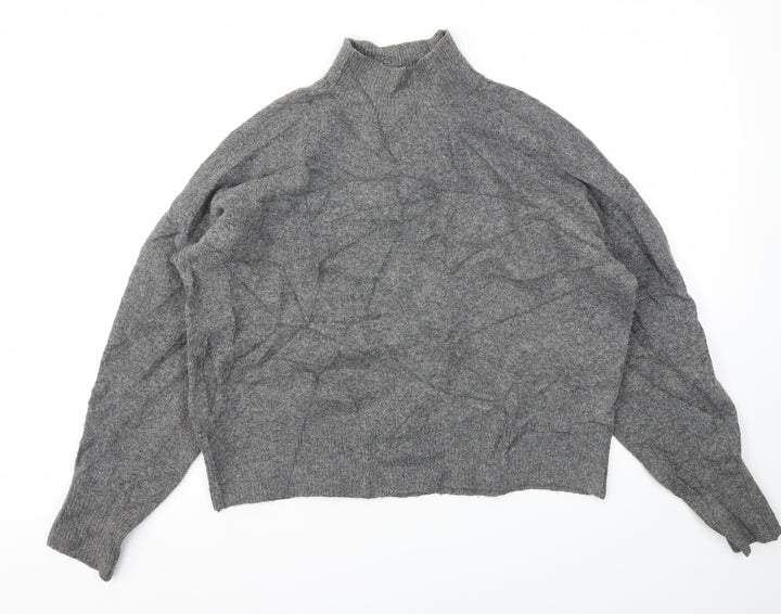 H&M Womens Grey   Pullover Jumper Size S