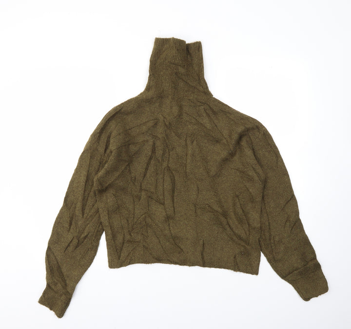 H&M Womens Green   Pullover Jumper Size S