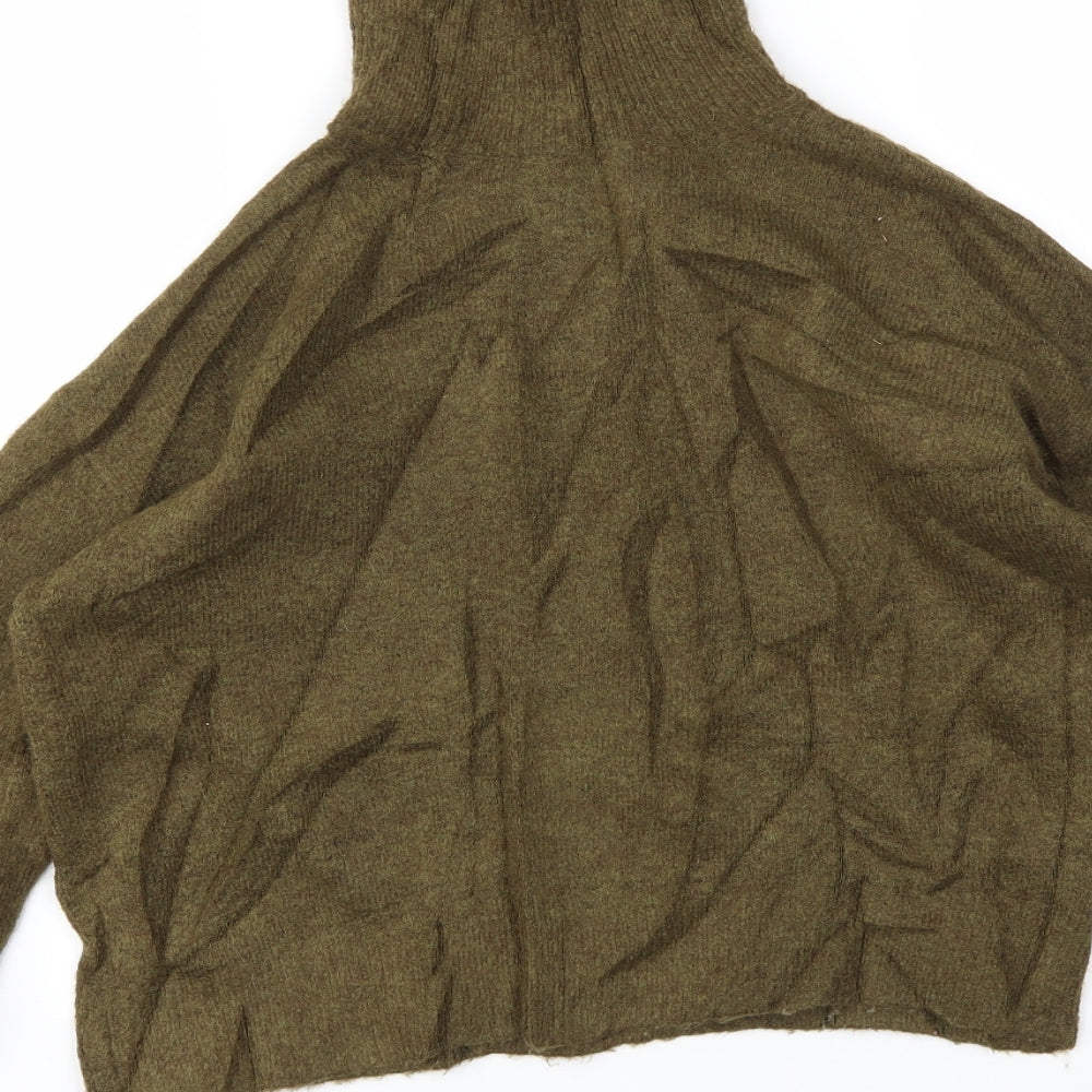 H&M Womens Green   Pullover Jumper Size S