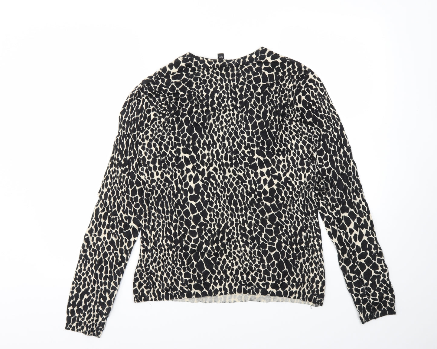 Dorothy Perkins Womens Multicoloured Animal Print  Basic T-Shirt Size 12