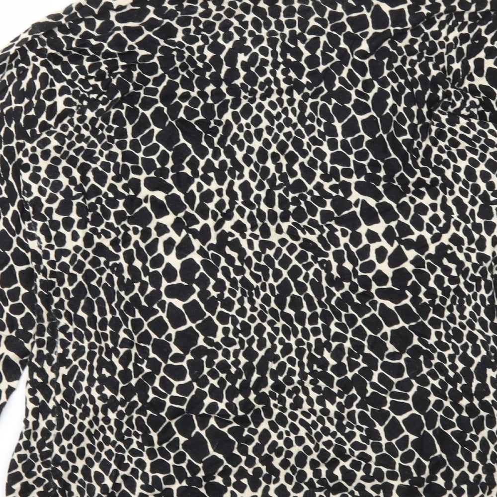 Dorothy Perkins Womens Multicoloured Animal Print  Basic T-Shirt Size 12