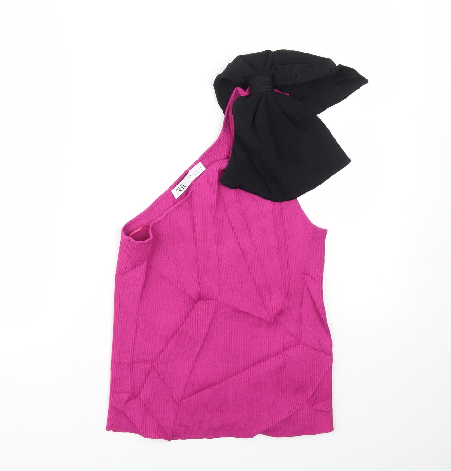 Zara Womens Pink   Basic T-Shirt Size M
