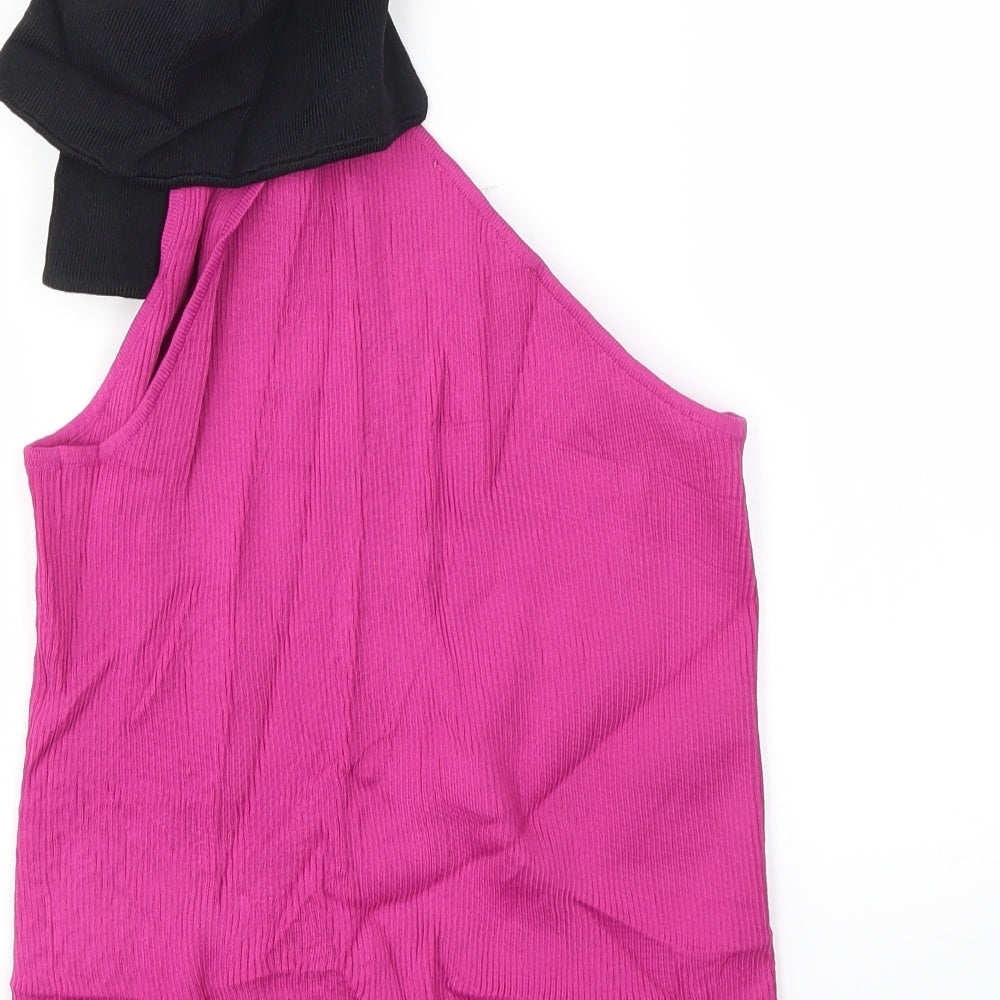 Zara Womens Pink   Basic T-Shirt Size M
