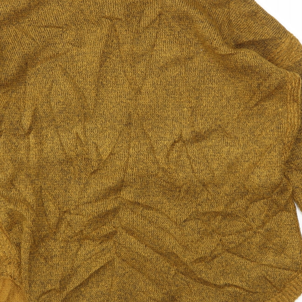 New Look Womens Yellow   Pullover Jumper Size 6