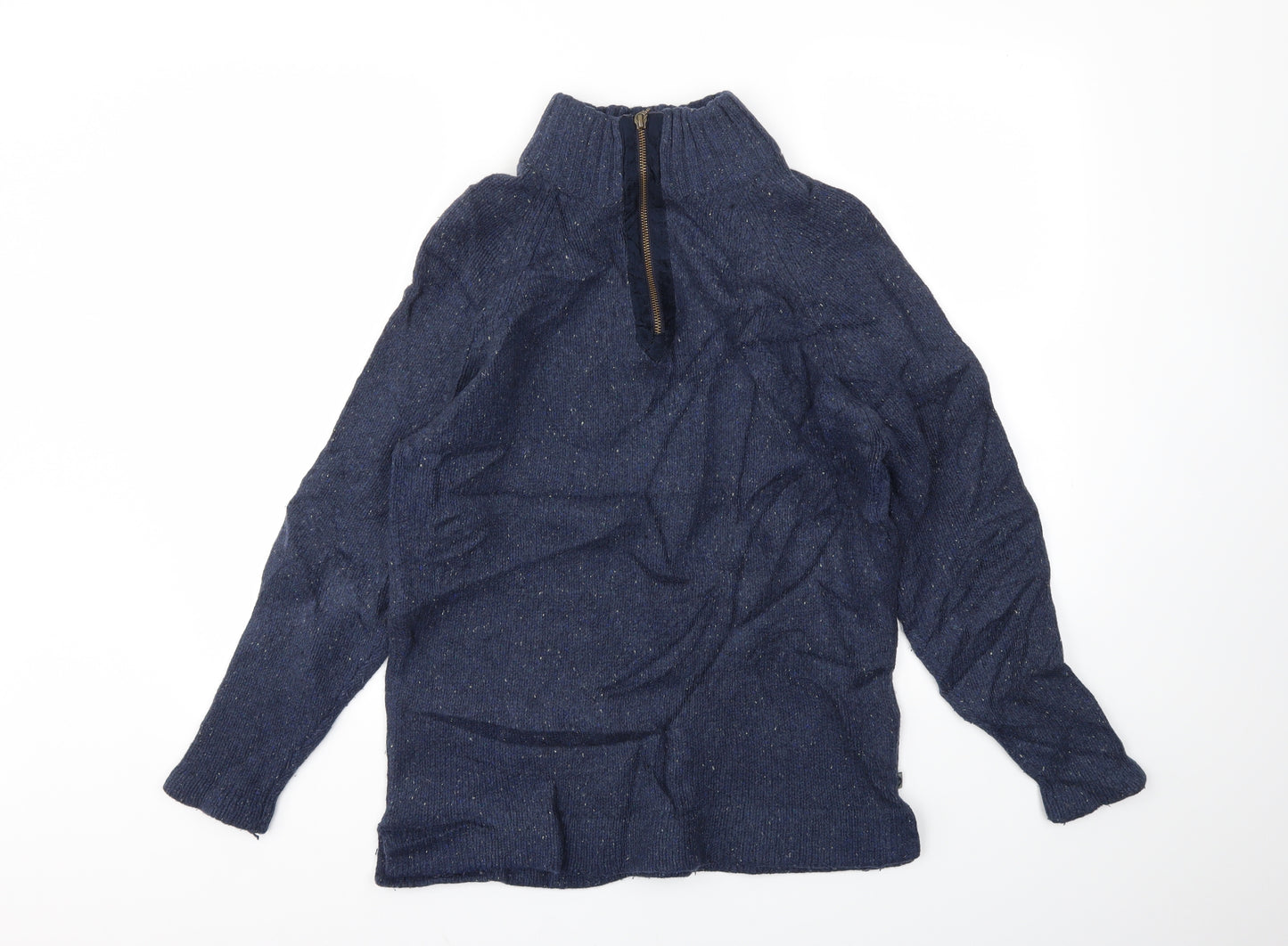 Peter Gribby Mens Blue   Full Zip Sweatshirt Size M