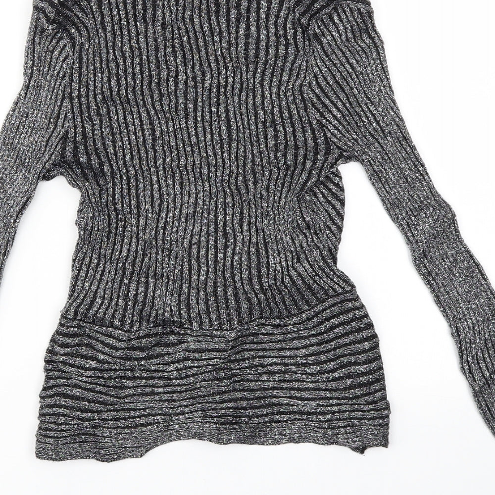 Oasis Womens Grey   Basic T-Shirt Size S