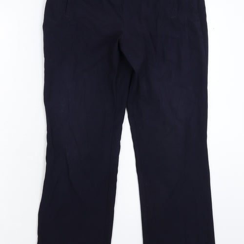 Marks and Spencer Womens Blue   Dress Pants Trousers Size 10 L28 in
