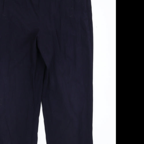 Marks and Spencer Womens Blue   Dress Pants Trousers Size 10 L28 in