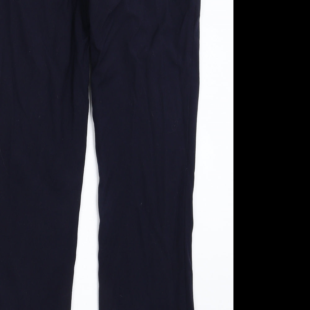 Marks and Spencer Womens Blue   Dress Pants Trousers Size 10 L28 in