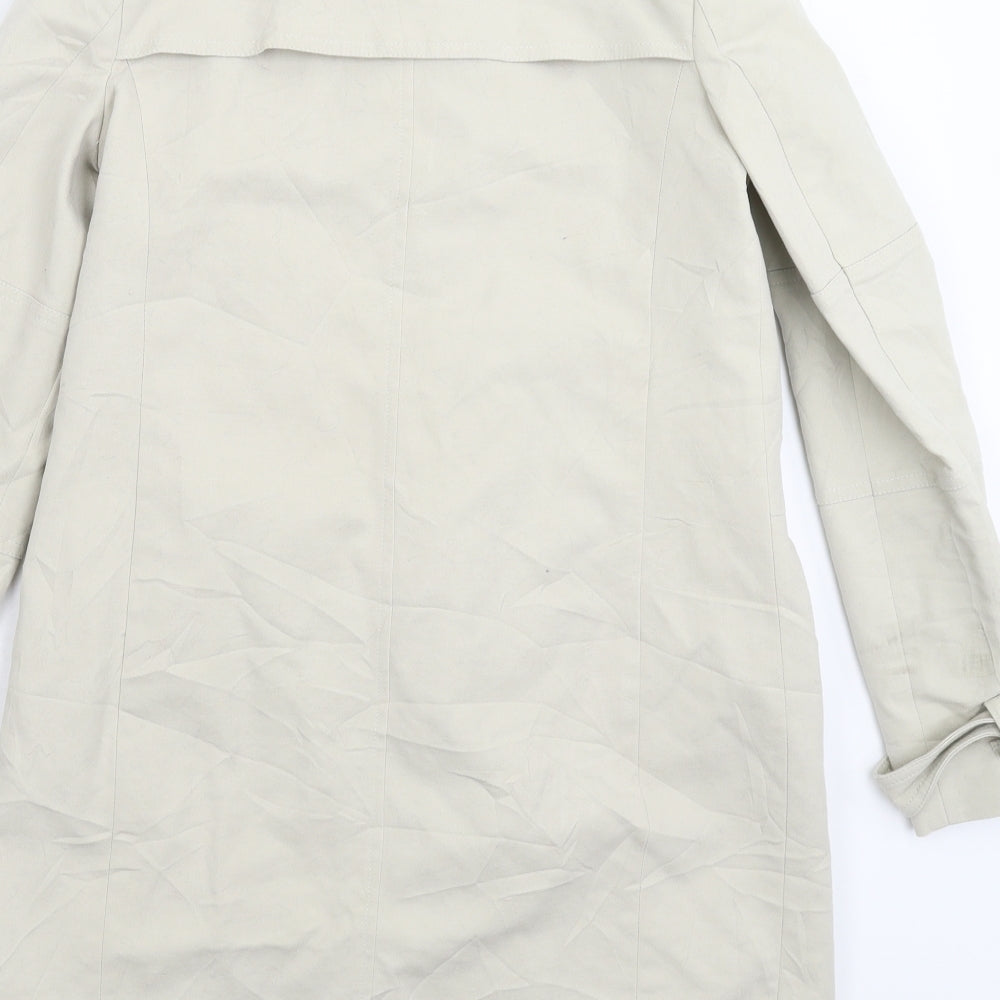 Jasper Conran Womens Beige   Pea Coat Coat Size 8