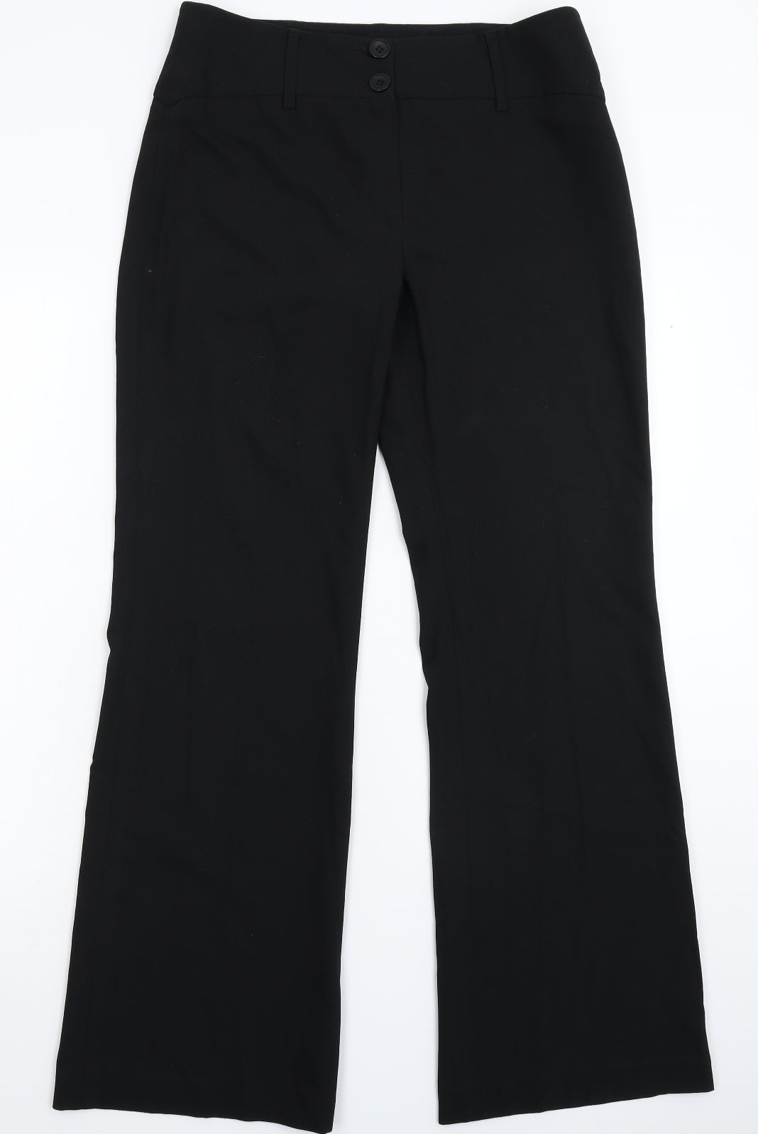 NEXT Womens Black   Trousers  Size 12 L32 in