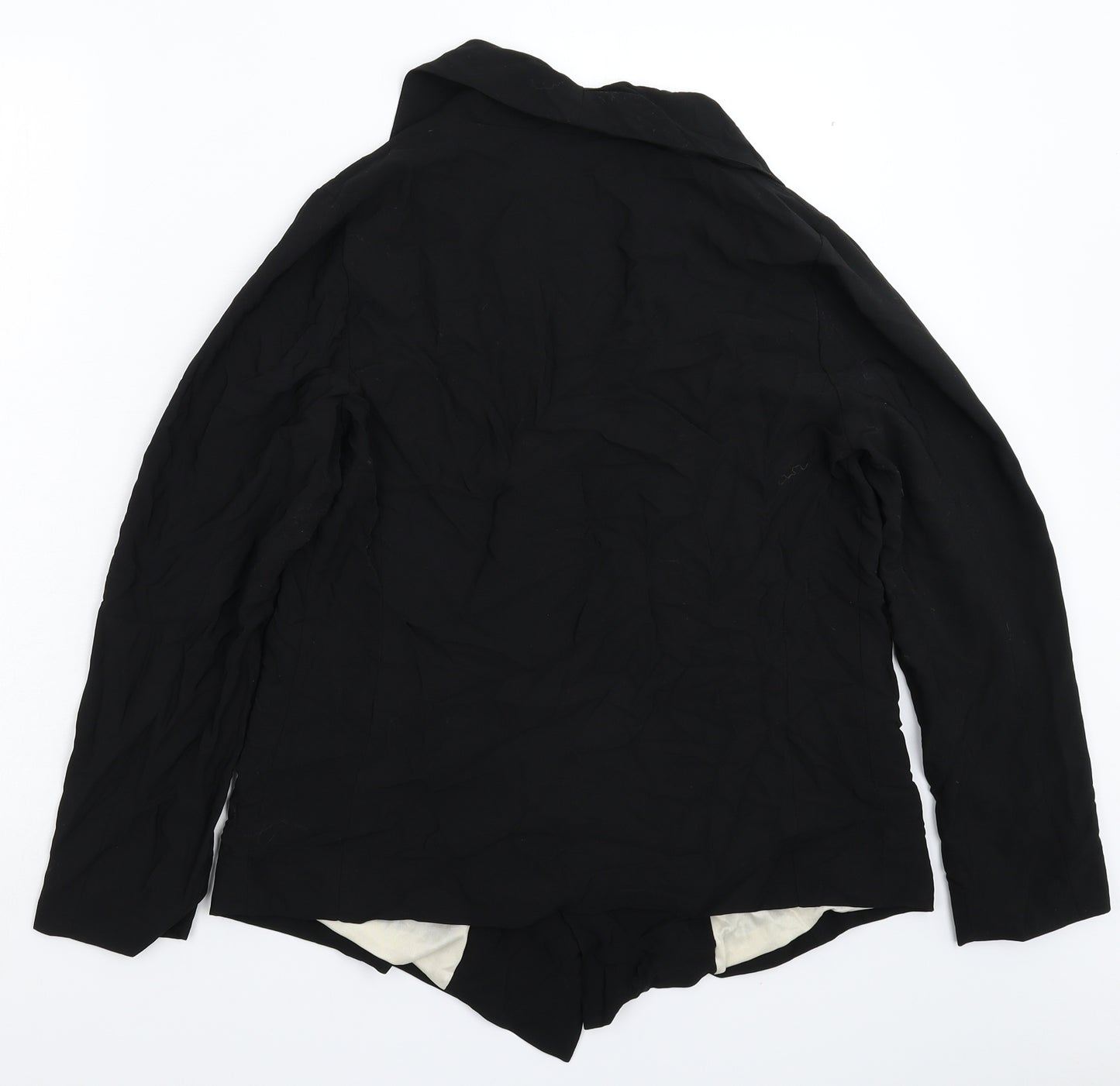 Preworn Womens Black   Jacket Blazer Size 12