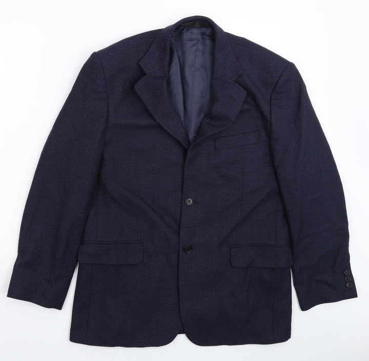 Marks and Spencer Mens Blue Jacket Suit Jacket Size 40