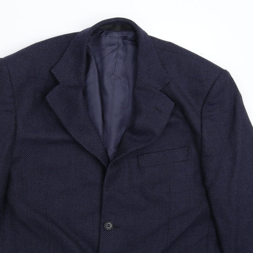 Marks and Spencer Mens Blue   Jacket Suit Jacket Size 40
