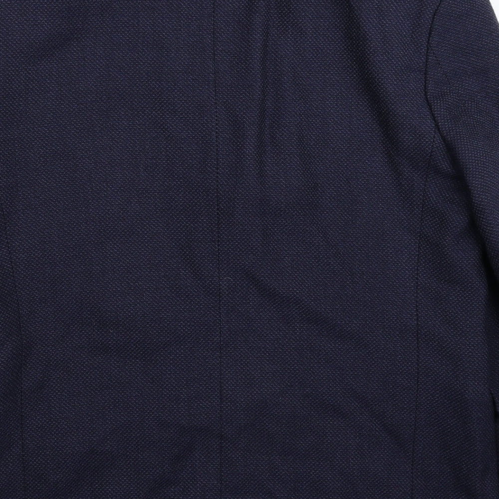 Marks and Spencer Mens Blue   Jacket Suit Jacket Size 40