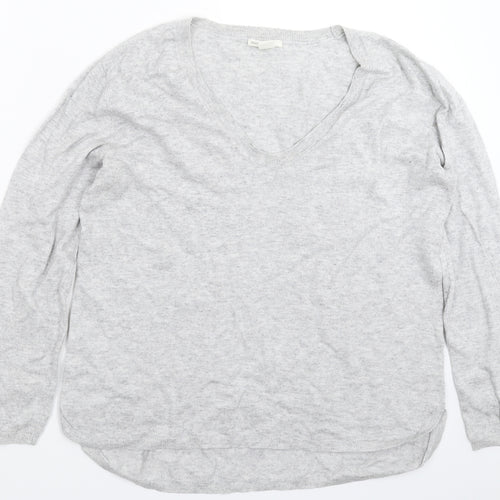 H&M Womens Grey  Knit Pullover Jumper Size M  - Oversized