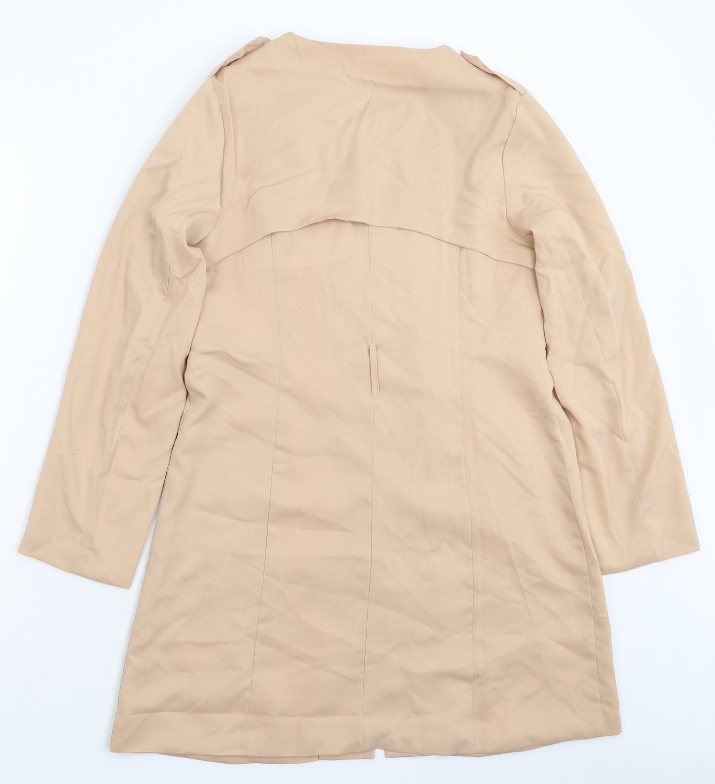 Mermaid Womens Beige   Shirt Dress  Size M