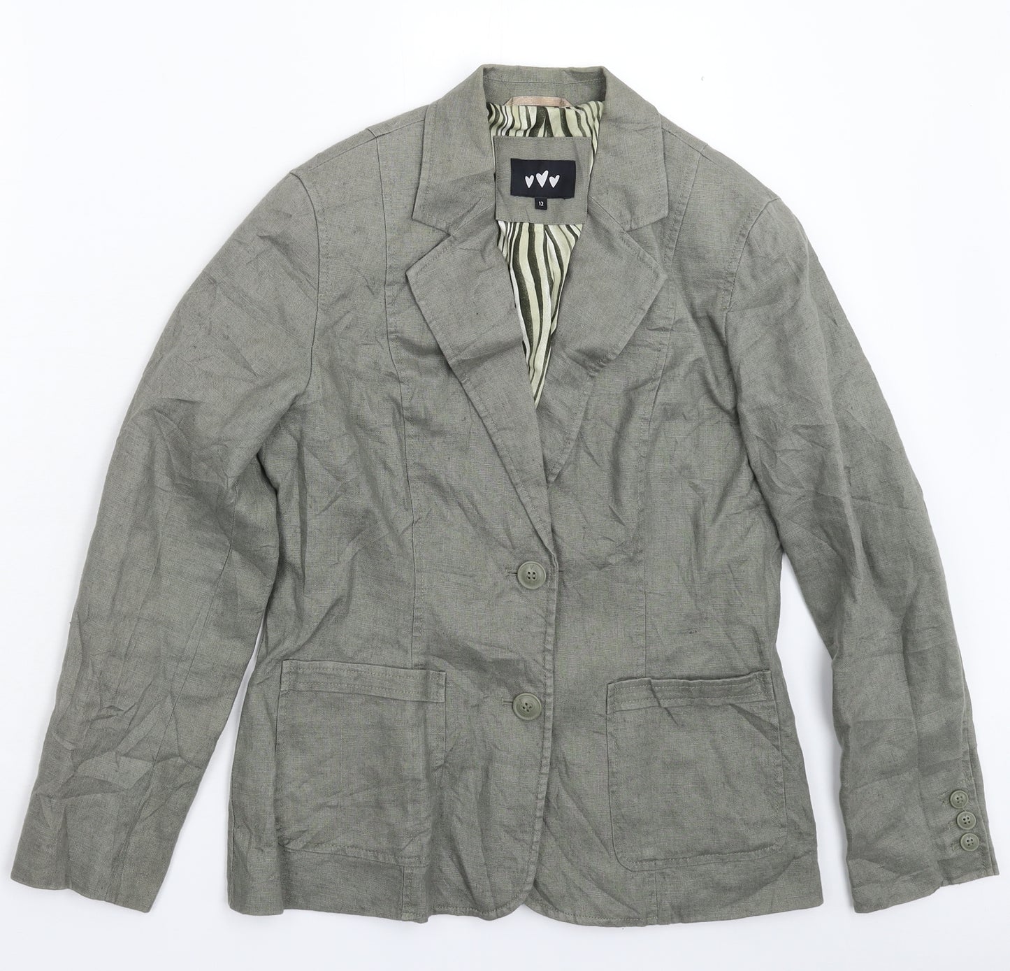 Per Una Womens Grey   Jacket Blazer Size 12