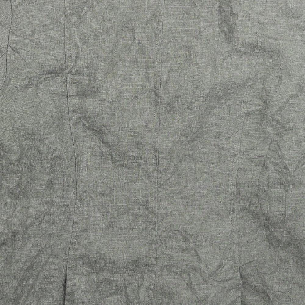 Per Una Womens Grey   Jacket Blazer Size 12