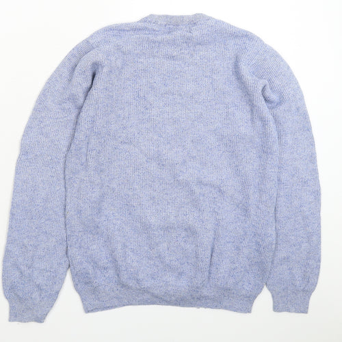Marks and Spencer Mens Blue  Knit Pullover Jumper Size S