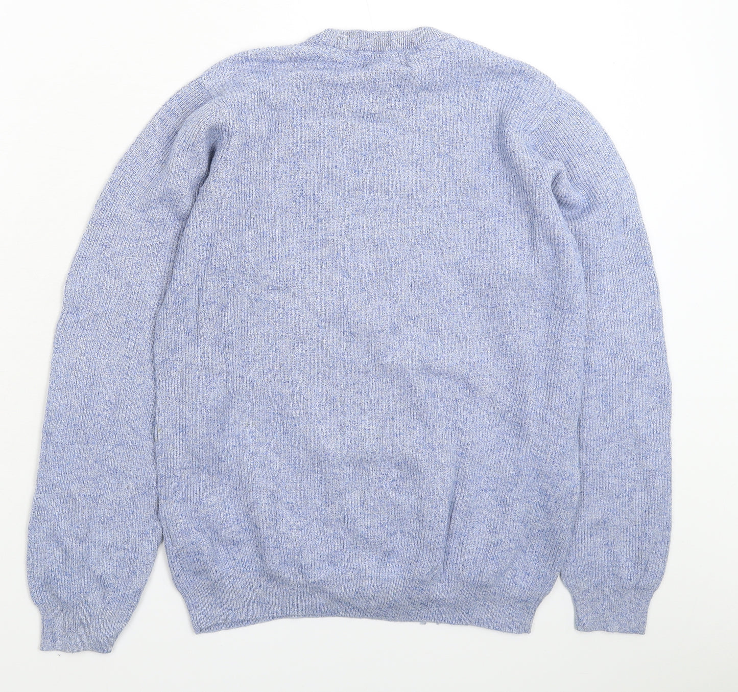 Marks and Spencer Mens Blue  Knit Pullover Jumper Size S