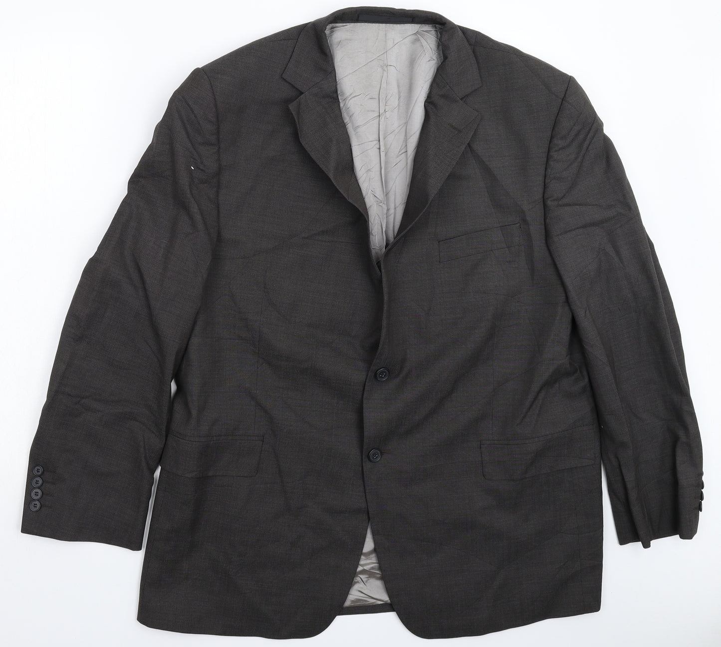 Marks and Spencer Mens Grey   Jacket Suit Jacket Size 46