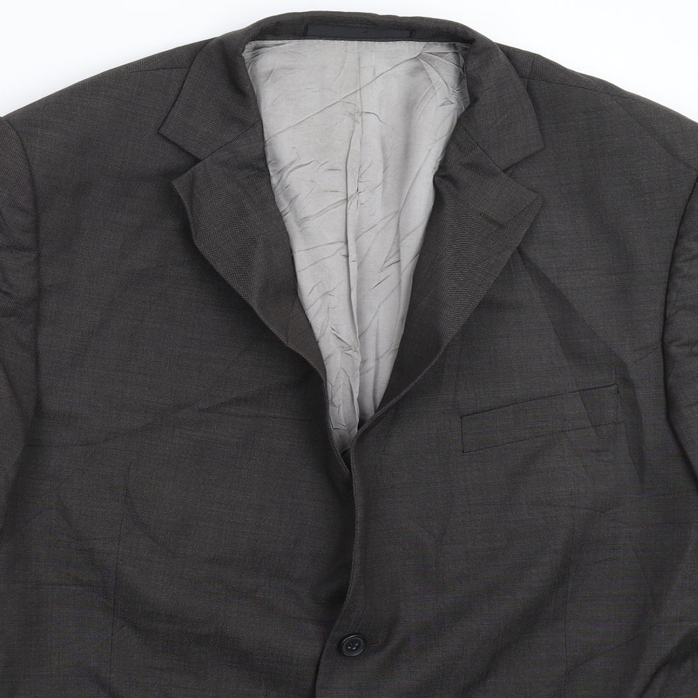 Marks and Spencer Mens Grey   Jacket Suit Jacket Size 46