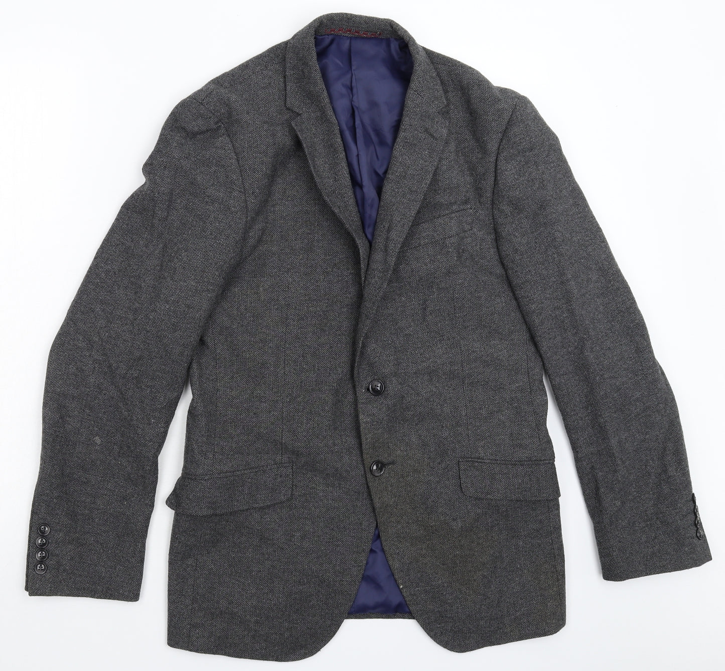 Marks and Spencer Mens Grey   Jacket Suit Jacket Size 38