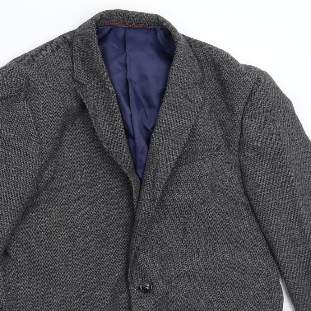 Marks and Spencer Mens Grey   Jacket Suit Jacket Size 38