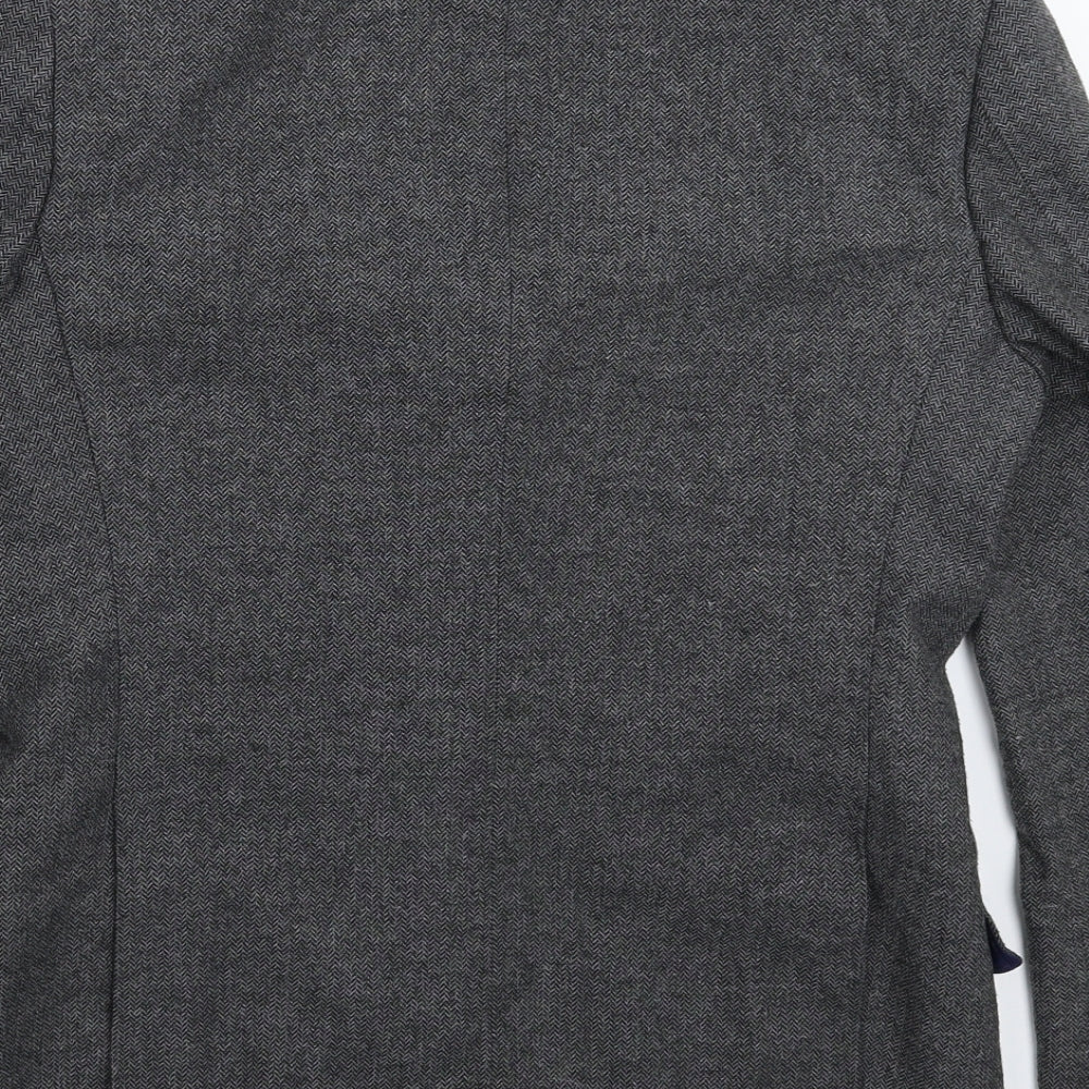 Marks and Spencer Mens Grey   Jacket Suit Jacket Size 38