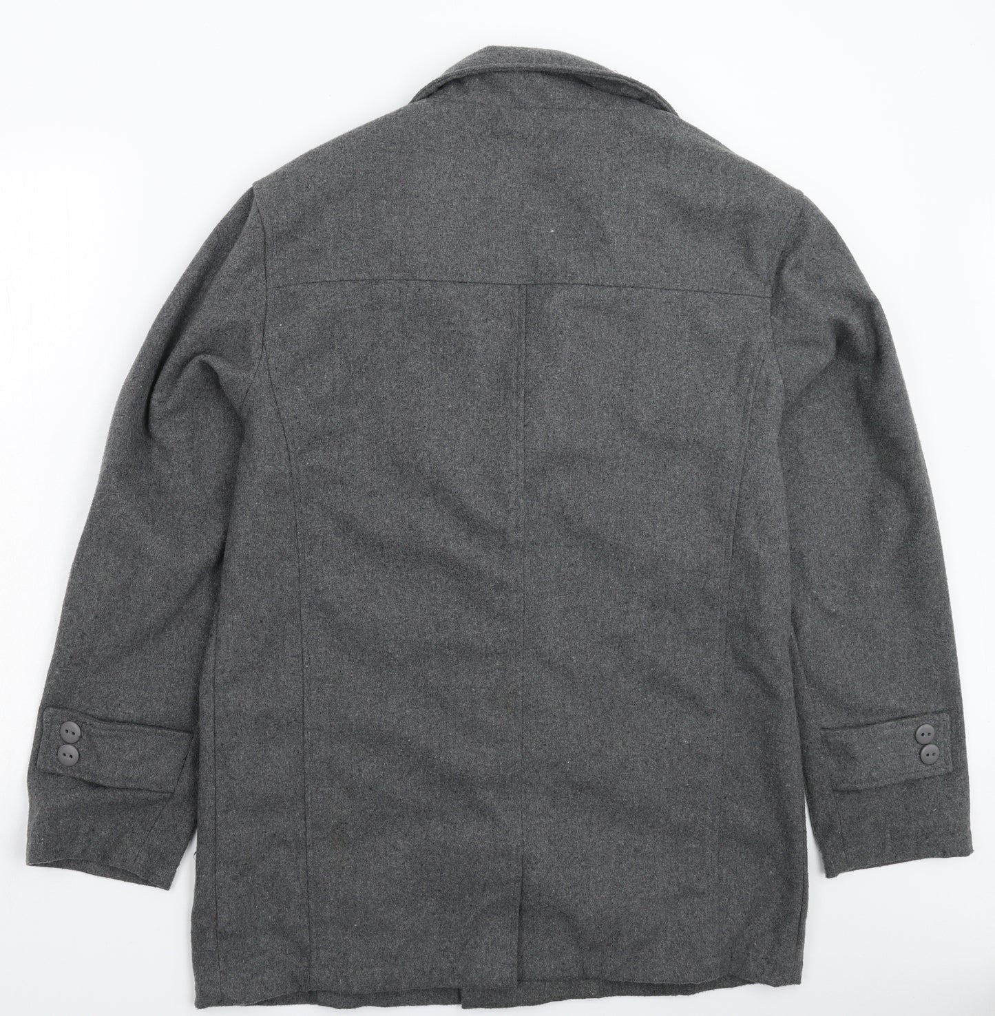 Soul Star Mens Grey   Jacket Blazer Size L