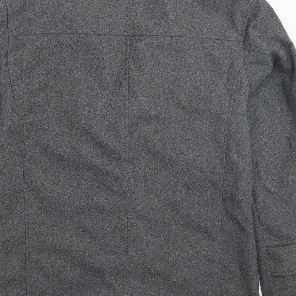 Soul Star Mens Grey   Jacket Blazer Size L