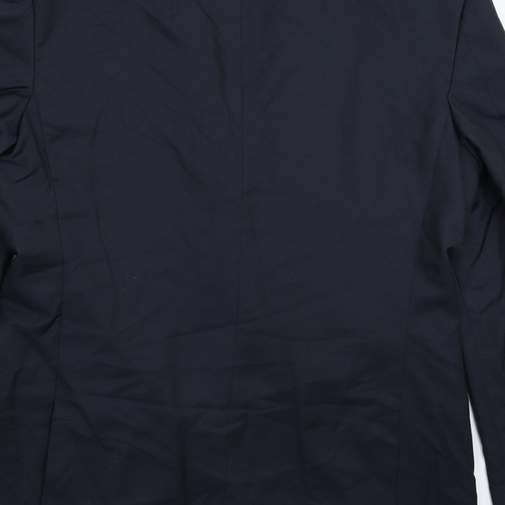 F&F Mens Blue   Jacket Suit Jacket Size 44