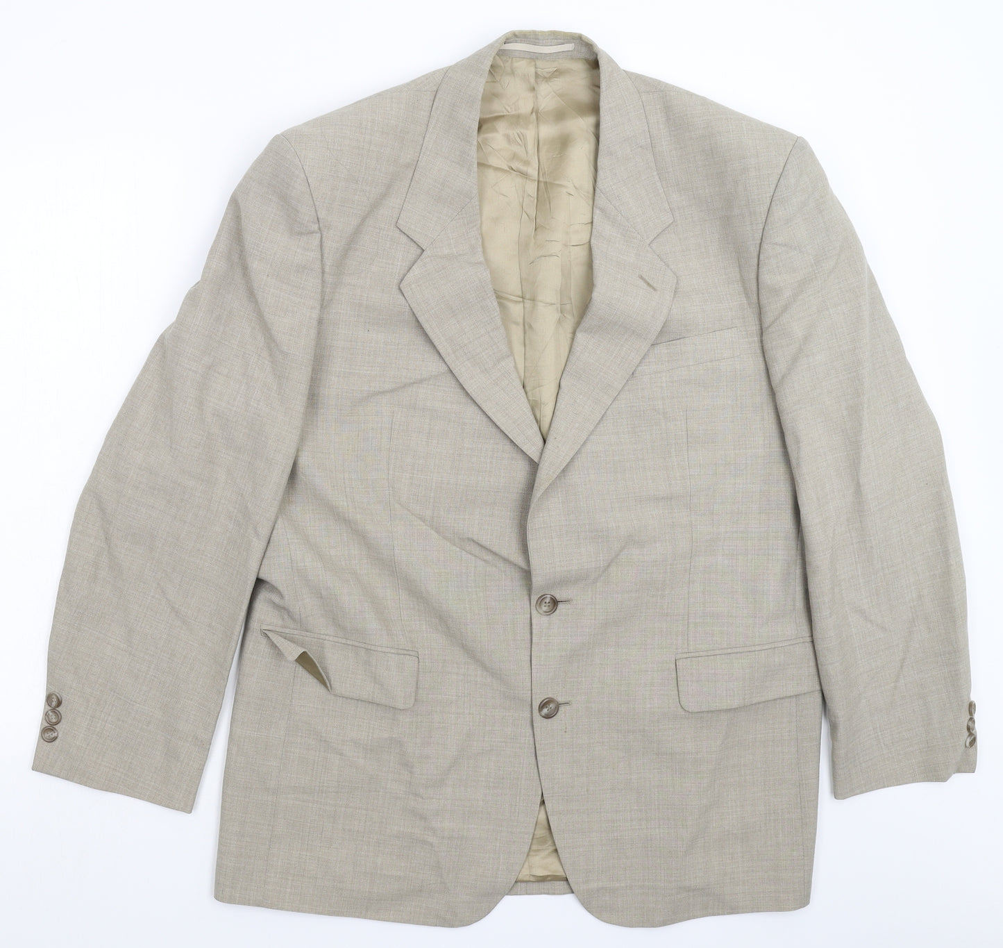 Varteks Mens Grey   Jacket Suit Jacket Size 44