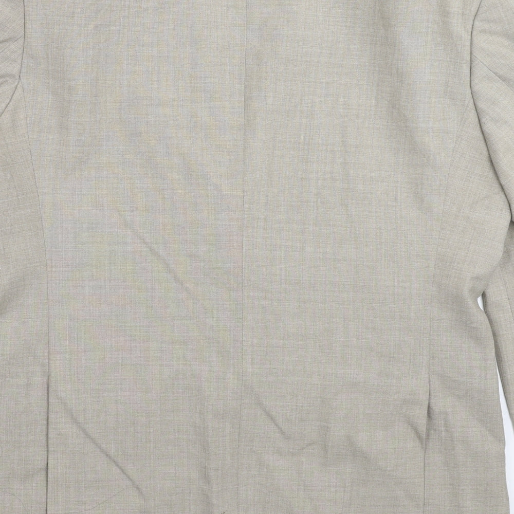 Varteks Mens Grey   Jacket Suit Jacket Size 44