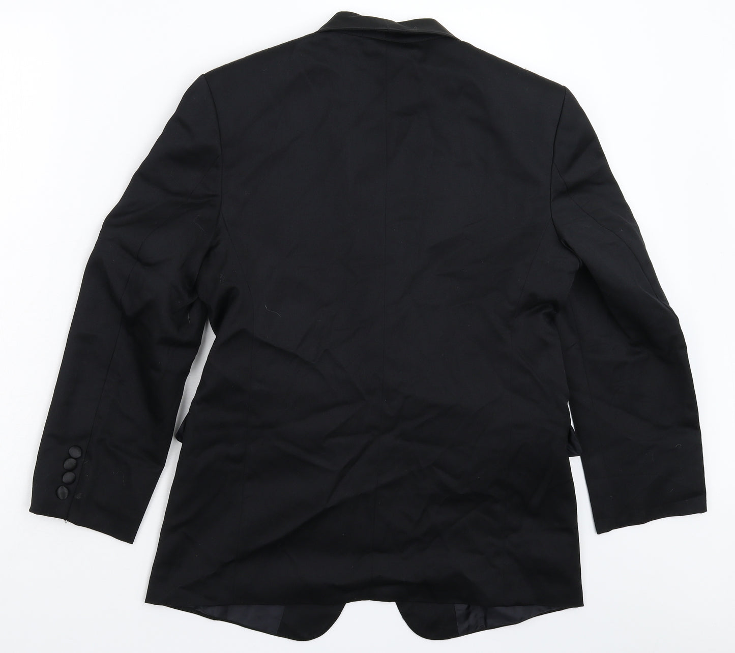 Canal Mens Black   Jacket Suit Jacket Size 36  - Dinner