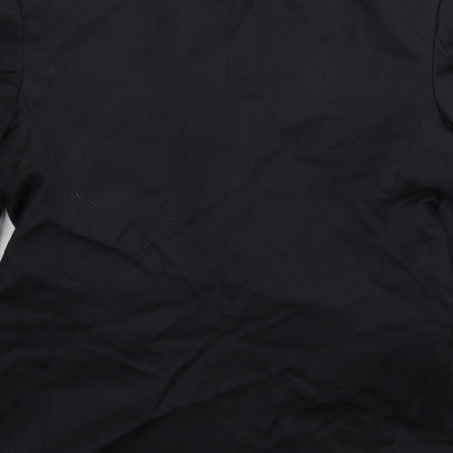Canal Mens Black   Jacket Suit Jacket Size 36  - Dinner